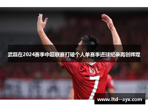 武磊在2024赛季中超联赛打破个人单赛季进球纪录再创辉煌