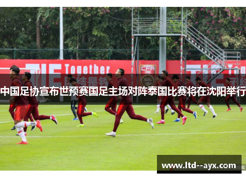 中国足协宣布世预赛国足主场对阵泰国比赛将在沈阳举行